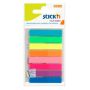 Zakładki indeksujące Stick'n Hopax 45x8mm, 160szt neon - 3